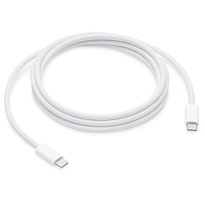 Кабель Apple USB-C - USB-C Cable 240W 2m, плетеный (Белый)