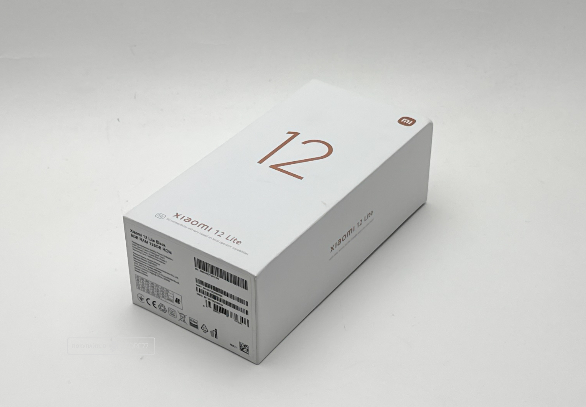 Телефон Xiaomi 12 Lite 5G 8/128Gb (Черный) (Уценка)