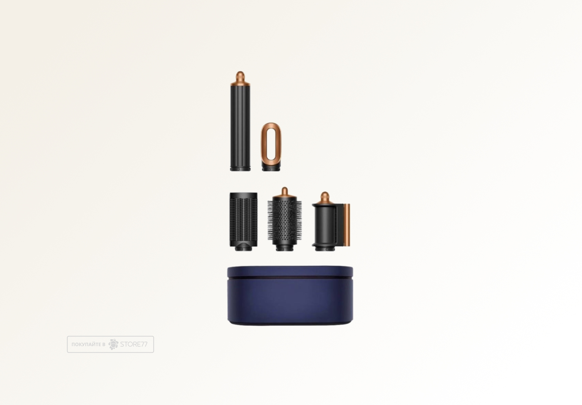 Стайлер Dyson Airwrap i.d. Long HS08 Straight+Wavy (Prussian Blue/Rich Copper)
