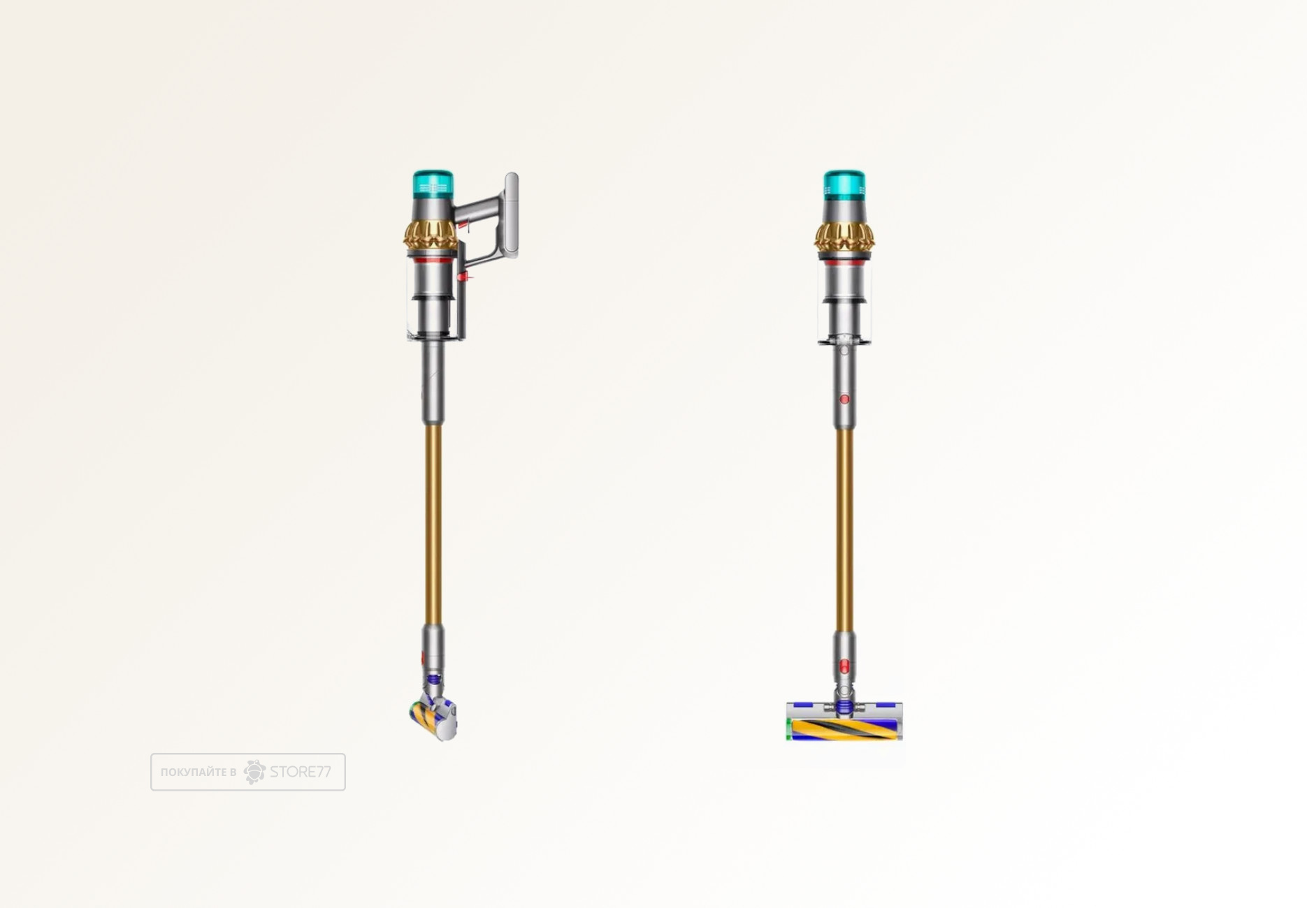 Беспроводной пылесос Dyson V15 Detect Absolute SV47 (Золотой/Золотой) Вилка EU