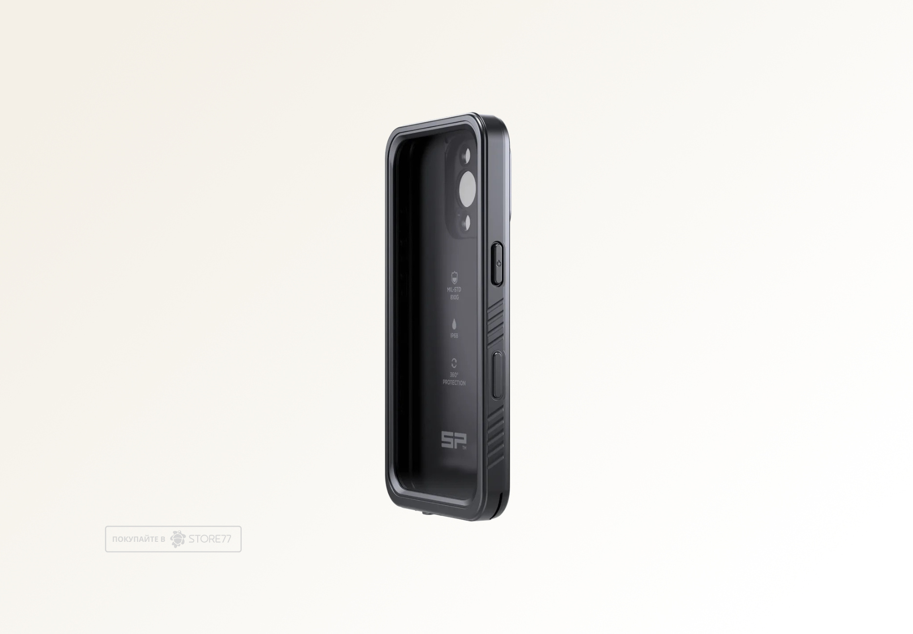 Чехол SP Connect Extreme для iPhone 16 Pro Max (Черный)