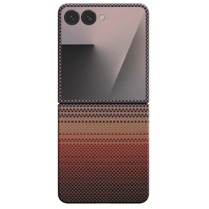 Чехол Pitaka Galaxy Z Flip 7 Ultra-Slim Case (Sunset)
