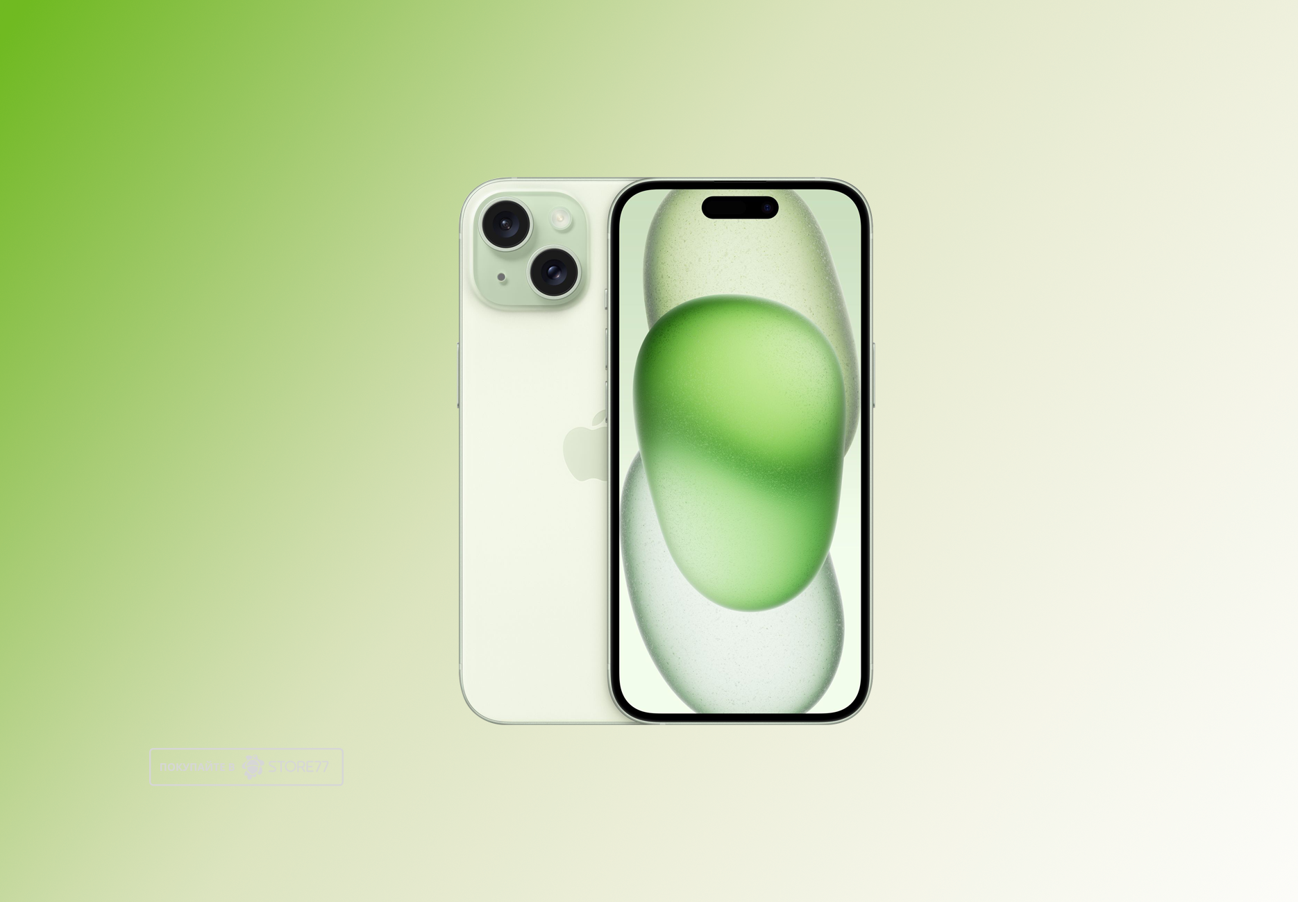 Телефон Apple iPhone 15 128Gb eSim (Green)