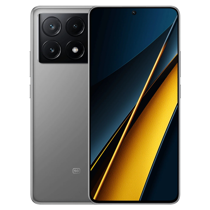 Телефон Poco X6 Pro 12/512Gb (Серый) (Уценка)