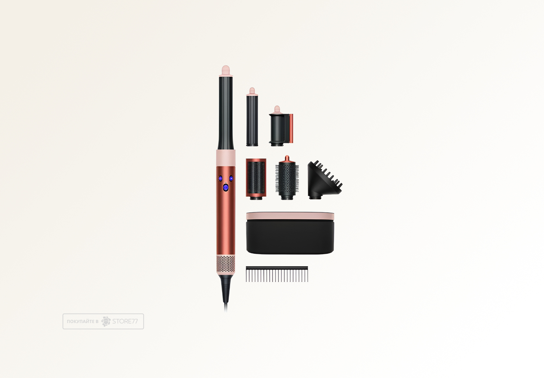 Стайлер Dyson Airwrap Complete Long HS05 Diffuse (Strawberry Bronze/Blush Pink) Вилка EU