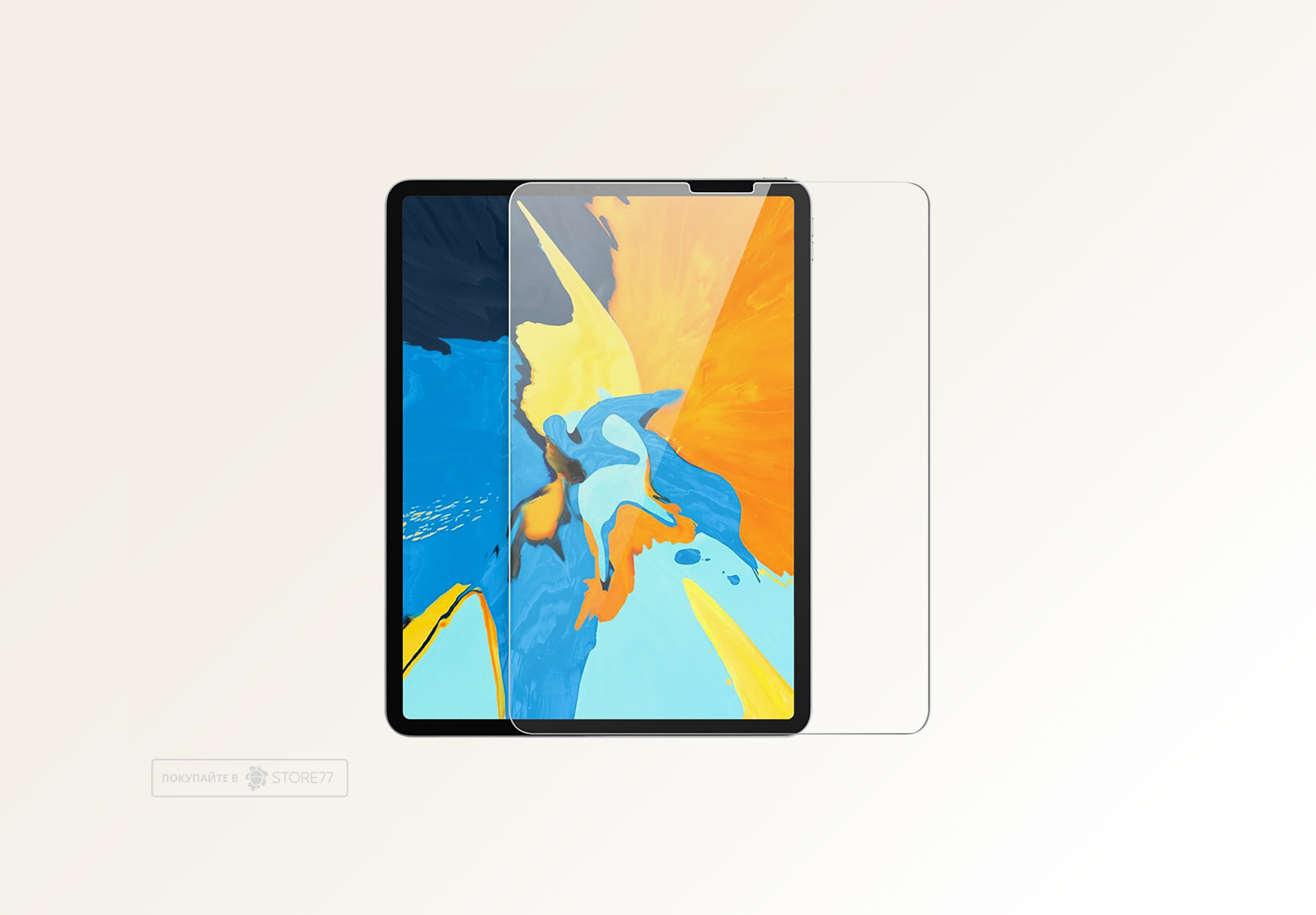 Защитное стекло для iPad Air 10.9/Pro 11 (Прозрачное)