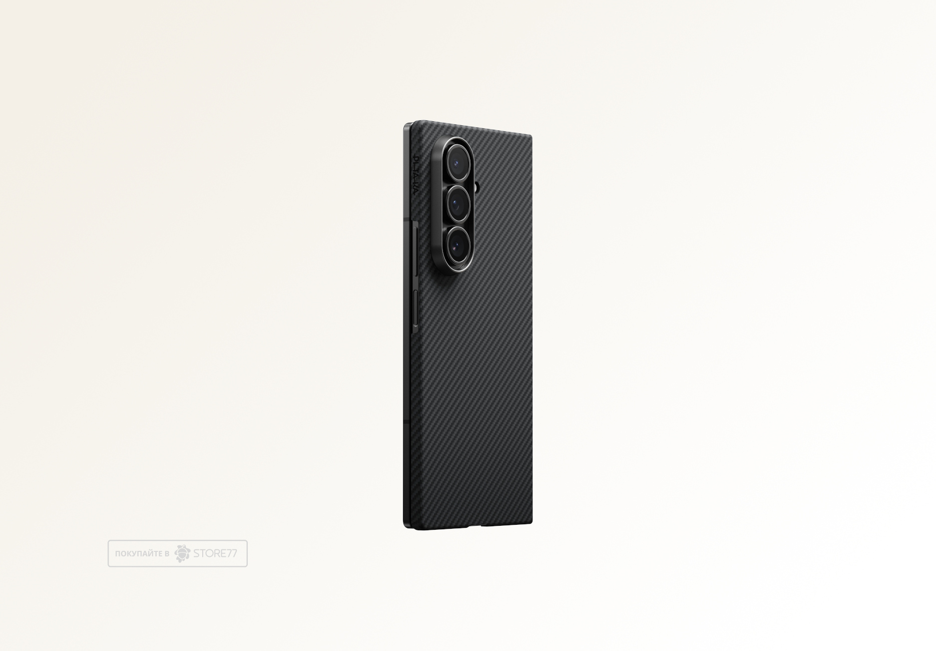 Чехол Pitaka Galaxy Z Fold 7 Ultra-Slim Case (Black/Grey)