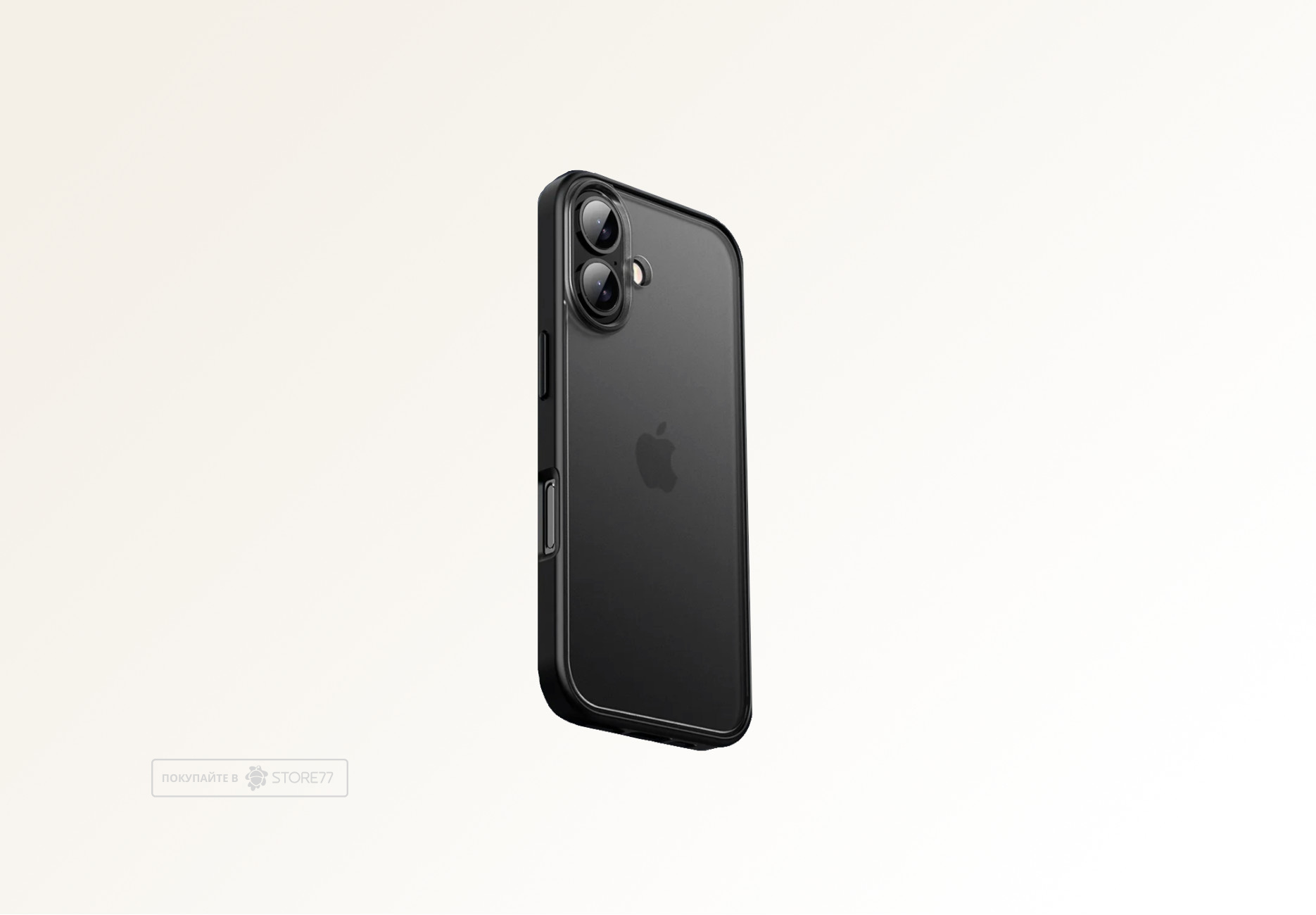 Чехол Gurdini Shockproof для iPhone 16 Plus противоударный (Черный)
