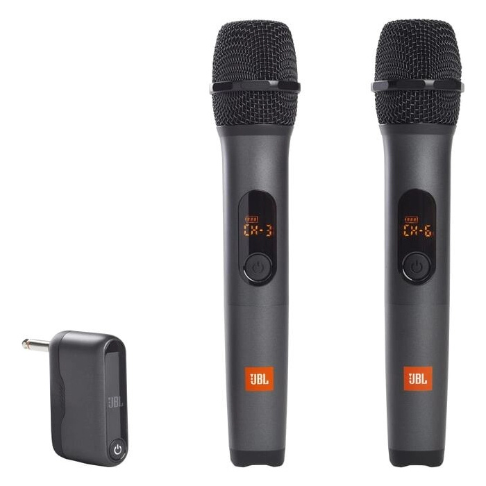 Беспроводные микрофоны JBL SET для портативной акустики 2 шт (Черный)