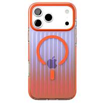 Чехол защитный VLP Pulse Case с MagSafe для iPhone 17 Pro Max (Оранжевый)
