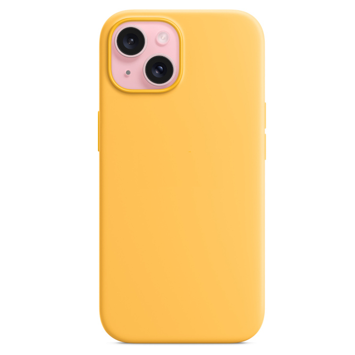 Чехол Protect для iPhone 15 Silicon Case (Sunshine)