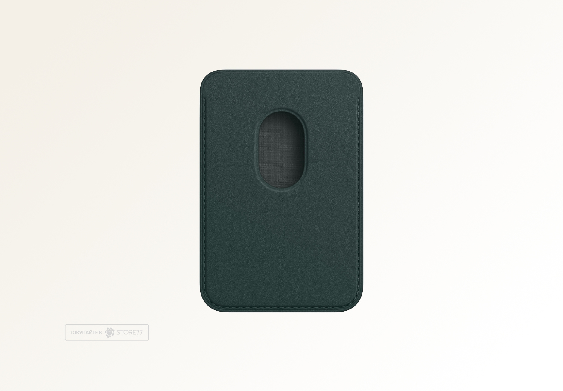Чехол-бумажник Protect MagSafe для iPhone, экокожа (Сосновый лес)